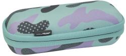 MILAN Milan, Camouflage Turquoise, penar oval, fara rechizite scolare, turcoaz-violet Penar