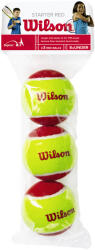 Wilson Starter Red Tball set de mingi de tenis pentru copii 3 buc. galben/roșu 2000031175