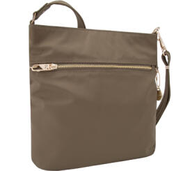 Travelon Чанта за рамо против кражба кафява чанта Tailored Slim (021452)