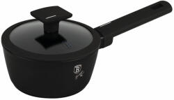 Berlinger Haus BH/8175 Matte Black Collection Szószos Edény - Fedővel, 1, 2 L, Kovácsolt Alumínium, Matt Fekete