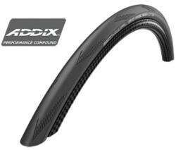 Schwalbe One Perf HS462A 622-23 (700x23c) országúti külső gumi (köpeny), defektvédett (RaceGuard), kevlárperemes, Addix, fekete, 225g