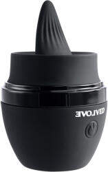 EVOLVED Tongue Tied - vibrator cu limbă, reîncărcabil (negru) (844477019291) Vibrator
