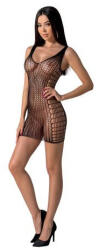 Passion - BS097 Net Dress - Black