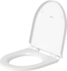 Duravit No. 1 DuraStyle Basic WC-ülőke nemesacél zsanérral, magasfényű fehér 0026110000 (0026110000)