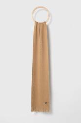 BOSS gyapjú sál - bézs Univerzális méret - answear - 23 990 Ft