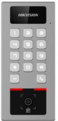 Hikvision DS-K1T502DBWX-QR Beléptető vezérlő terminál; Mifare; DESfire hitelesítés; QR kód olvasó; IP65; IK09; WiFi