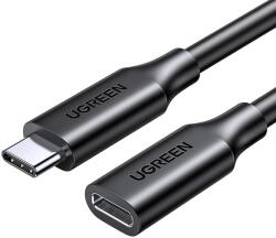 UGREEN Cablu Extender USB-C 3.2 Gen2 (T) la USB-C 3.2 Gen2 (M), Transfer Date 10 Gbps, Transfer Video 4K @60Hz, Ugreen ED008, Negru, 1m (10387-UGREEN)