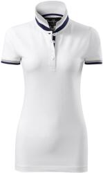 MALFINI Női galléros póló Collar Up - Fehér | M (2570014)