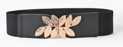  LE-12635 Retro öv - Fekete/Arany