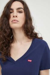 Levi's pamut póló női, sötétkék - sötétkék XS - answear - 7 690 Ft