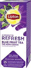 Lipton Feel Good Selection - REFRESH Feketeribizli, Áfonya és Szeder tea 25x1.6g