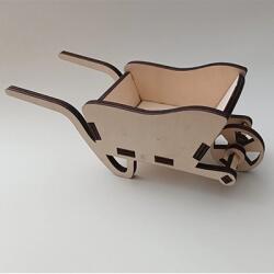 Hobbibázis Fa talicska 27cm (28771)