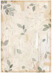 Stamperia Rizspapír A/4 Create Happiness Secret Diary leaves (44736)