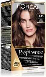 L'Oréal Préférence culoare par culoare 4.15 Intense Deep Brown 1 buc