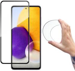 Wozinsky Full Cover Flexi Nano Glass Hybrid üvegfólia kerettel Samsung Galaxy A72 4G fekete