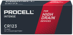 Duracell Procell Intense CR123 3V Lítium Elem x 10 db (DPX-CR123-P10)