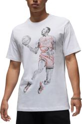 Jordan Tricou Jordan M J BRAND DOT MJ SS CREW_KICKZ fz1936-100 Marime L - weplayhandball