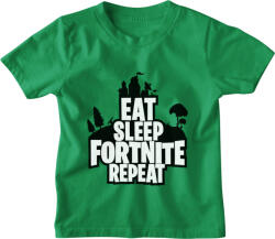  Eat Sleep Fortnite Repeat - Gyerek Póló (599986)