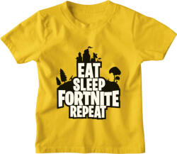  Eat Sleep Fortnite Repeat - Gyerek Póló (925780)
