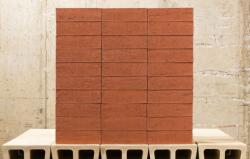 OLF Caramida Klinker Ruby-red water-struck NF (240x115x71 mm) (OLF-RUBYRWATERS-NF)