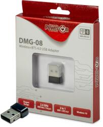 PowerON DMG-08 Adaptor USB Wi-Fi 4 + BT4.0 88888150 (88888150)