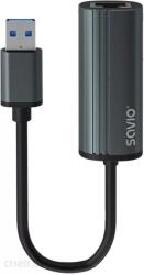 SAVIO AK-55 Adaptor USB-A apa - RJ45 anya (AK-55)