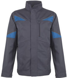 TOP Munkavédelmi Kabát TOP_NOVA-J-G L-es szürke, állítható mandzsetta és derékalj (TOP_NOVA-J-G-L)