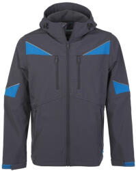 TOP Munkavédelmi Kabát TOP_NOVA-SS-G 2XL-es szürke, vízálló softshell anyag (TOP_NOVA-SS-G-2XL)
