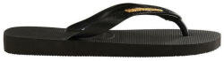 Havaianas Top Logo Metallic Șlapi în Culoare Neagră 4127244-1069 (4127244-1069)