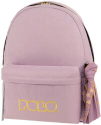 Polo Original Double Scarf Ghiozdan Școlar de Spate Școala gimnazială- liceu Violet cu Suport pentru sticlă de apă 20Litri 9-01-135-4570 2024 (9-01-135-4570)