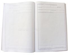  C. 18-72/V A4 25x3lap álló "Ellenőrzési napló" nyomtatvány (EGYEB_BELFOLDI_C. 18-72/V) (EGYEB_BELFOLDI_C.18-72/V)