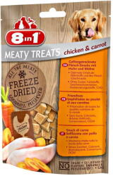 8in1 Hrana pentru caini 8in1 Dog Freeze Dried Freeze-dried dog treat - chicken and carrot - 50 g (T146124) - vexio