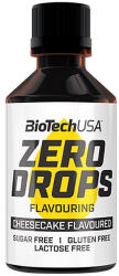 BioTechUSA Zero Drops Ízesítőcsepp (50 ml, Sajttorta)