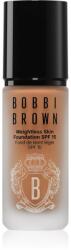 Bobbi Brown Weightless Skin Foundation SPF 15 Mini tartós matt alapozó hidratáló hatással árnyalat Neutral Walnut 13 ml