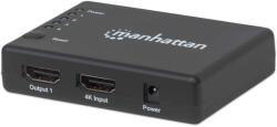 Manhattan 207706 videó elosztó HDMI 4x HDMI (207706) (207706)