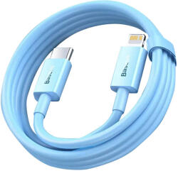 Baseus USB-C - Lightning kábel, PD, 20W, 1m (kék)