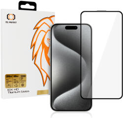 10X HD Titanium üvegfólia iPhone 16 Pro-hoz