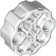 LEGO® 98585c1 - LEGO fehér fegyver forgótár 2 pin csatlakozóval és 3 tengely aljzattal (98585c1)