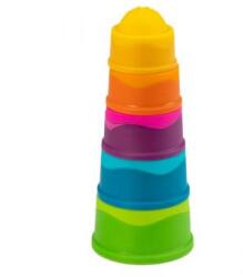 Fat Brain Toys Fat Brain Toys: Jucărie pentru copii de construcție a turnului moale