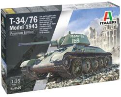 Italeri Italeri: T-34/76 Mod. 1943 model de tanc premium, 1: 35