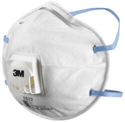 3M Munkavédelmi Pormaszk 3M Szelepes, részecskeszűrős FFP2S 3M_8822 (3M_8822)