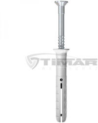 Fischer 513834 Beütődübel N-S galvanizált csavarral 6x40/10/PZ2 (513834)