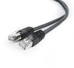 Gembird patchcord RJ45, cat. 5e, FTP, 0.5m, black (PP22-0.5M/BK)