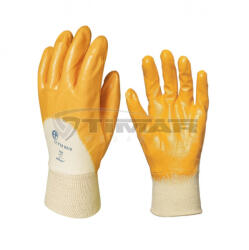 Euro Protection Munkavédelmi Kesztyű Eurodex Sárga nitril mártott, Actifresh® kiképzéssel 9308 8/M (9308)