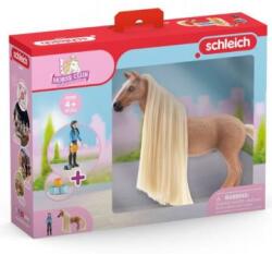Schleich Horse Club: Set pentru începători - Kim și Caramelo 42585 Figurina