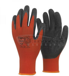TOP Munkavédelmi Kesztyű Fekete-piros latex mártott TOP_HANDY-9 9/L (TOP_HANDY-9)