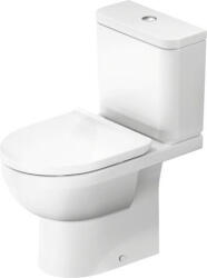 Duravit No. 1 DuraStyle Basic Kompakt monoblokk WC csésze, magasfényű fehér 21830900002 (21830900002)
