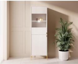 Wipmeble Diamond Di04 Vitrin 2d Fehér/fehér + Led