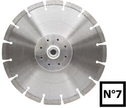 ABRABORO 230 mm x M14 No. 7 univerzális gyémánttárcsa (flansra szerelt kivitel) (050723010007)