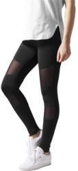 Urban Classics női Tech Mesh leggings, fekete